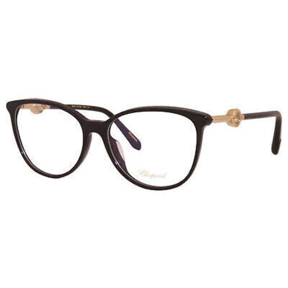 NWT Chopard VCH283S-0700-55 Black 55mm Eyeglasses